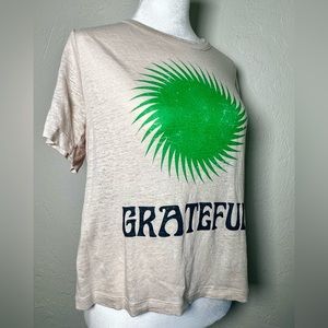🆕 CHASER • Grateful Woven Crop Tee